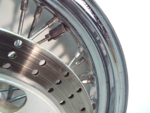 Front Wheel Rim 16x3 for Kawasaki Vulcan VN 1500 Classic 1996 - 2001 K205 - Picture 4 of 9