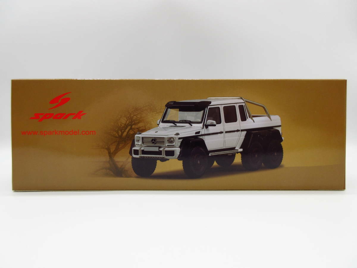 ミニカー Merecedes-Benz AMG 6*6 1:43 SPARK 1:43 Spark Mercedes-Benz G63 AMG 6 × 6 Diecast mini car