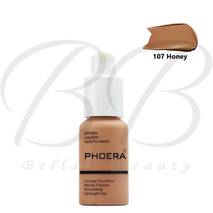Phoera Full Coverage Foundation 107 Honey 30ml Exp 01/11/2021 Pr217 02