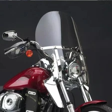 Detachable Windshield w/ Clamps For Harley Dyna Softail Sportster X L883 1200 48