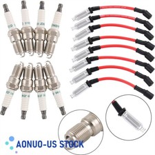 Spark Plug Wires M8-48322  41-110 Iridium Spark Plugs Fits 5.3 6.0L 6.2L Chevy