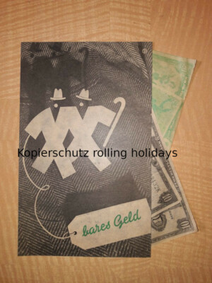 Alte Werbung   Record-Kleidung Jever   Faltflyer - Mode - Vintage 