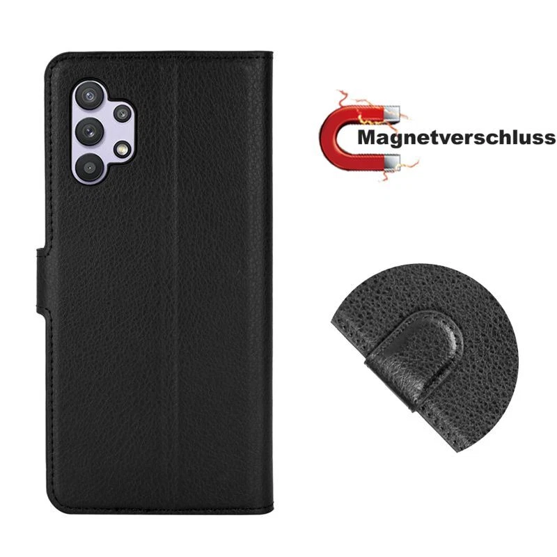 Handy Tasche für Samsung Galaxy A32 4G Hülle Handyhülle Wallet Case Flip Etui - Bild 3 von 4