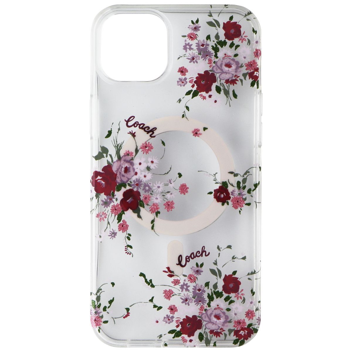 iPhone 14plusパープル 本体 COACHケース付き iPhone 14plus