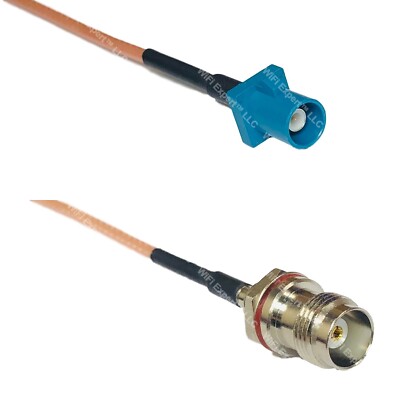 RG316 Fakra Z Male to TNC Female Small Bulk RF Cable Rapid-SHIP LOT