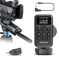 Wireless Camcorder Remote Control for Sony Canon Video Zoom Focus IRIS Recording