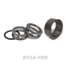 Jadrak RS16 Reel Seats Parts - Locking Nut and Hood Nut (RS16-FBB)