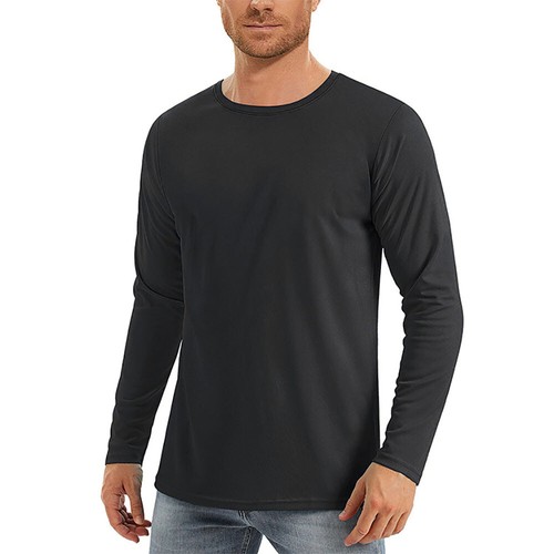 Langarm-Outdoor-Shirt Für Herren Upf 50+ Sonnenschutz Uv-Schutz Schnell J - Picture 21 of 28
