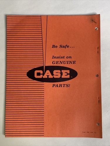 1963 CASE Moldboard Plow Bottoms Parts Catalog A804 - Picture 2 of 5