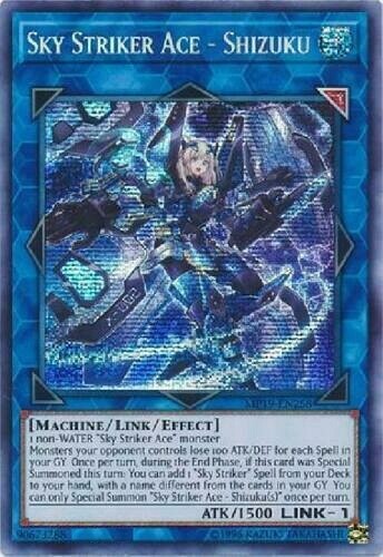 SKY STRIKER ACE - SHIZUKU *** PRISMATIC SECRET RARE MP19