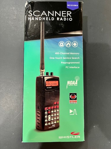 Whistler WS1010WA Skaner radiowy / Banki wyszukiwania usług dla straży pożarnej / policji, samolotów + - Zdjęcie 5 z 14