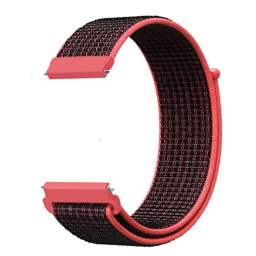 Für Samsung Galaxy Watch Active 2 40/44mm gewebtes Nylon Loop Sport Armband 20mm - Bild 8 von 45