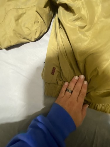 Giacca Bomber Vintage Woolrich Uomo 2XL Marrone Classico Casual Comoda - Foto 8 di 12