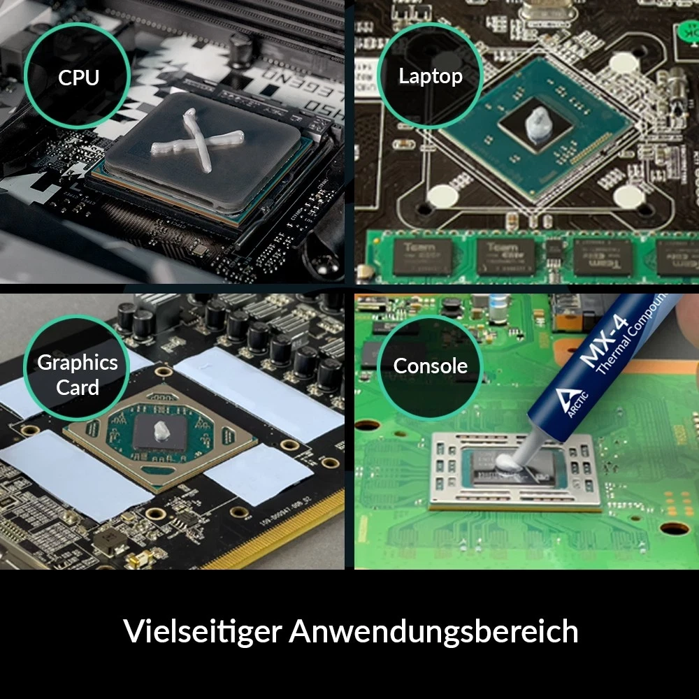 Wärmeleitpaste ARCTIC MX-4 Thermal Paste CPU GPU Konsolen PS5 xbox PC Kühlpaste