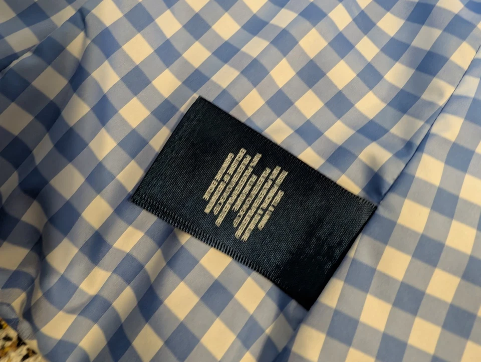 Chaqueta Ralph Lauren Niñas XL (16) Azul Cuadros Puffer Pony Dorothy Foto 4 de 4