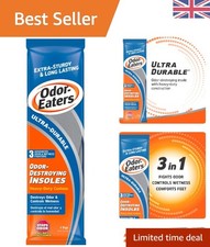 Ultra Durable Gel Insoles with Heavy-Duty Cushioning – Odor Protection 1 Pair