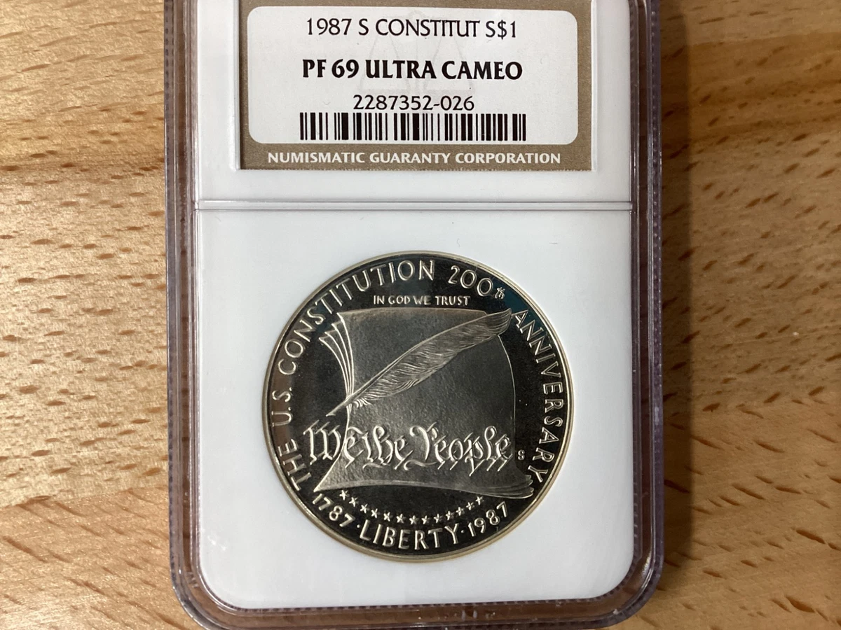 Proof PR 69 Graded 1987 US Commemorative Coins for sale | eBay