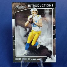 Justin Herbert ROOKIE CARD INTRODUCTIONS - INVESTMENT. rookie card picture