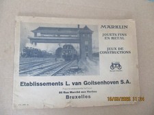 MARKLIN Catalogue de 1932 ref Y T.  1032.  fr.  K K 32  B.