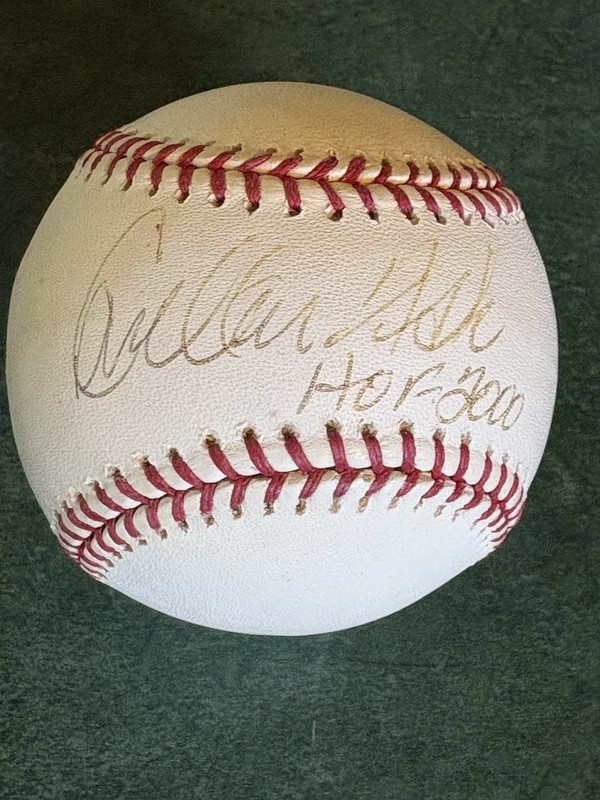 Carlton Fisk Autograph Signed HOF Baseball PSA DNA "HOF 2000" Red Sox~(PL)