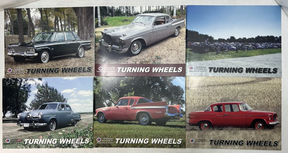 2016 The Studebaker Drivers Club Inc. Turning Wheels Magazines Volume 48, 1 - 12 - Imagem 4 de 4