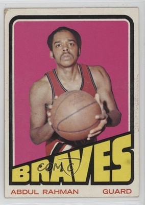 1972-73 Topps Walt Hazzard (Abdul Rahman on Card) #93 0b7o