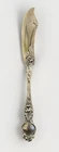 "Violet" by Wallace Sterling Silver (.925) Flat Handle Master Butter 34.15g 7"