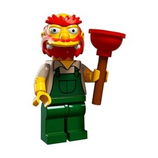 LEGO Groundskeeper Willie Simpsons Series 2 Bag NM