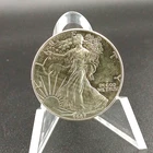 1987 American Silver Eagle 1 oz .999 Fine Silver Luster Light Haze /Spotting