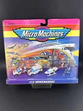 1993 Micro Machines Newsmakers #13 FORD EXPLORER NEWS VAN BELI REPORTING TEAM 