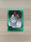 Terrence Shannon Jr 2025-26 Bowman Chrome /99 Auto #BCA-TSJ Green Shimmer