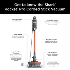 shark rocket pro HN175 stickvac with odor neutralizer brand new