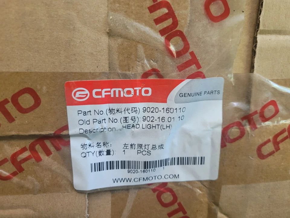 FAROS DERECHO E IZQUIERDO MODELOS CFMOTO UFORCE 2008-2014 NUEVOS CF500-2 Foto 2 de 4