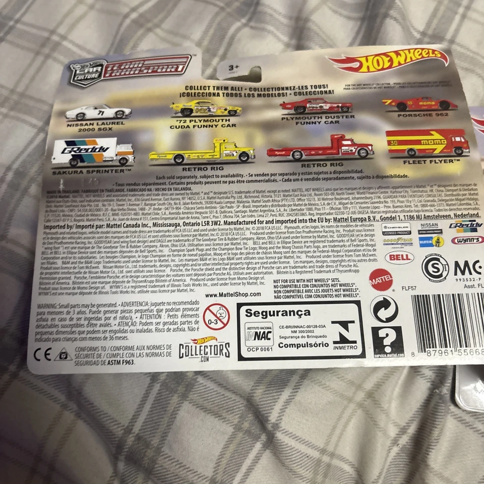 4-25 Hot Wheels 2019 Plymouth Duster coche divertido y plataforma retro #5 Mongoose RR Foto 3 de 4