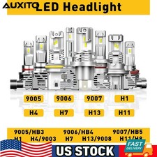 H13 9007 9006 9005 H1 H4 9004 9012 LED Headlight Bulb High Low Beam Fog Light