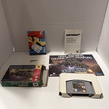 Knife Edge: NoseGunner (Nintendo 64, 1998) With Box, Poster And Cardboard Insert