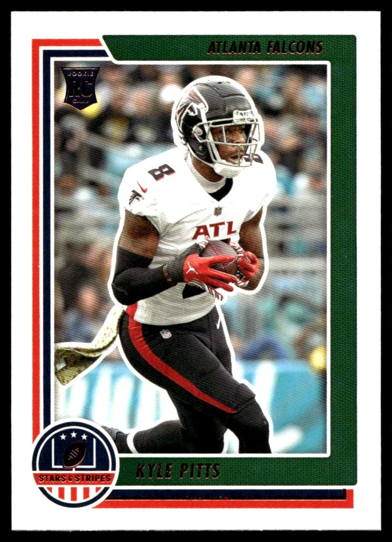 Kyle Pitts Panini Chronicles Stars & Stripes #STSKPI Base
