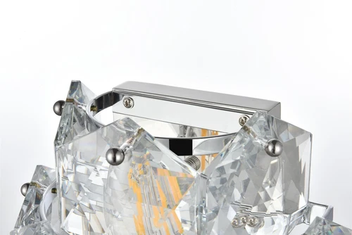 Elegant Lighting Adaline 18" Wall Sconce in Chrome - Picture 5 of 7