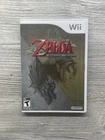 The Legend of Zelda Twilight Princess Nintendo Wii - CIB w/Reg Card! MINT DISC!