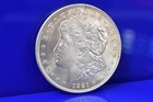 1921 P Silver Morgan Dollar BU Frosty White Mint State Lot A