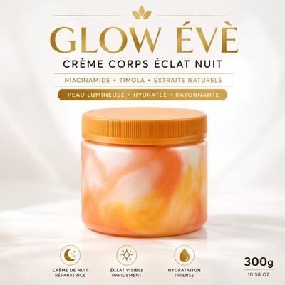 GLOW EVÈ - BODY CREME NIGHT SPLITTER 300GNiacinamid   Timola   Natürliche Extrakte