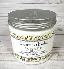 Crabtree Evelyn Summer Hill Nourishing Body Butter 12.7oz