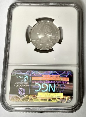2008s  , SILVER ,PROOF  , Oklahoma 25c - NGC  - PF 70 Ultra Cameo!