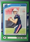 2024 Panini Donruss Rated Rookie Drake Maye #379 Green Press Proof (RC)