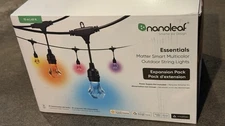 Nanoleaf Matter Smart Multicolor Outdoor String Lights Expansion Pack - 49 ft
