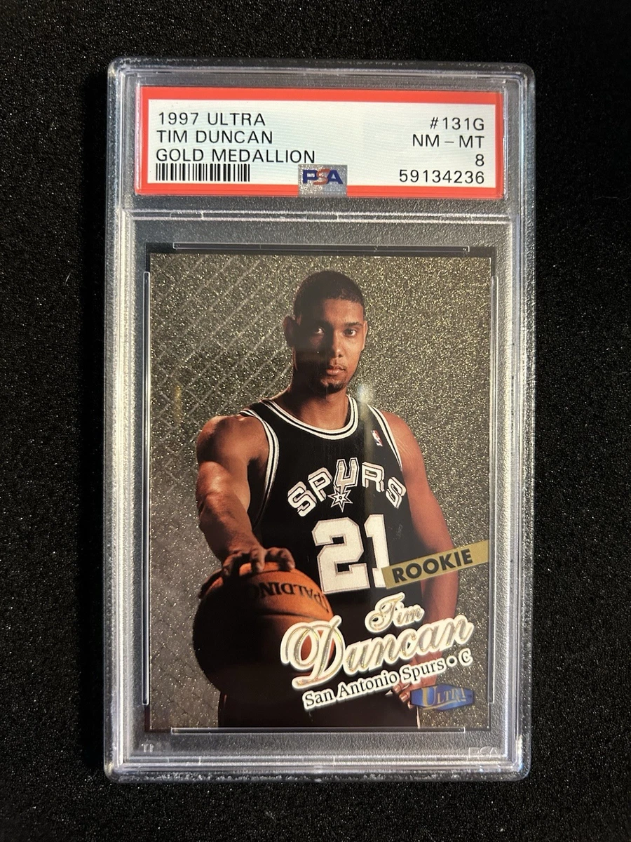 Fleer Tim Duncan Basketball Rookie Sports Trading Cards