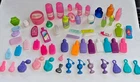 Vintage 1990's Mattel Barbie Doll Powder room Bottles LOTIONS & POTIONS