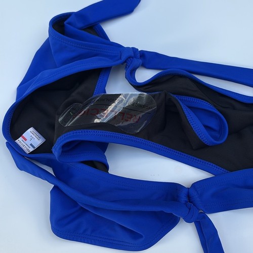 RELLECIGA Vibrant Blue tie up triangle string Bikini Bottom New - Picture 5 of 5