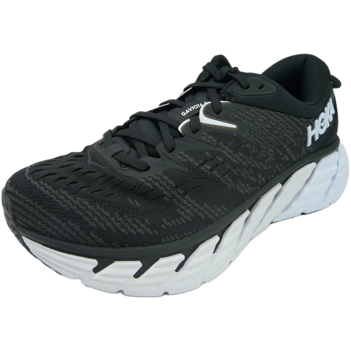 Hoka One One Gaviota 4 Men\'s Size 13D Running Shoes Black White 1123198 BWHT Hoka Gaviota 4 Black/White 1123198 BWHT & 1123200 BWHT  main image 4