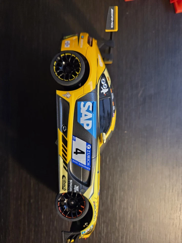 Kyosho Mini-Z RWD Mercedes AMG GT3 24h Nürburgring No4 2018 Megaset - Wie Neu - Bild 4 von 4